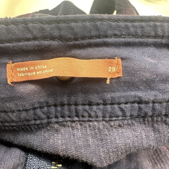 Anthropologie Black and Orange Women Jeans Overalls - Picture 10 of 16